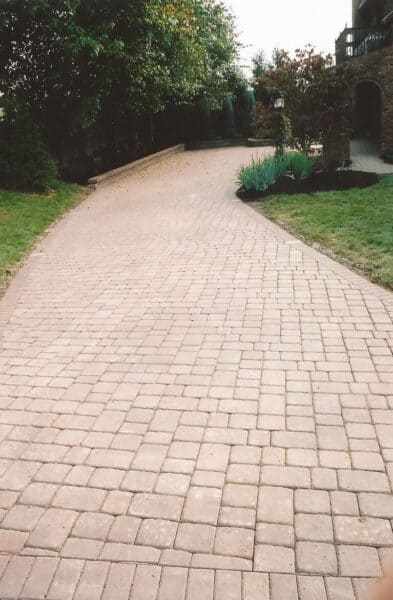 Wide Stone Pathway